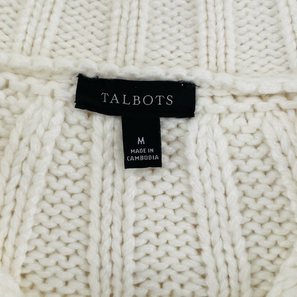 Talbots Mixed Stitch Cardigan - Picture 6 of 7